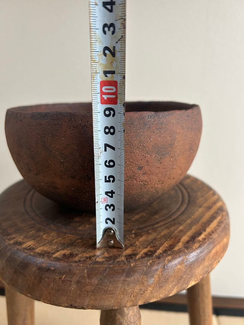 なっき　新品未使用　入手困難　人気陶芸作家　高田かえさん　茶土ドラ鉢　大