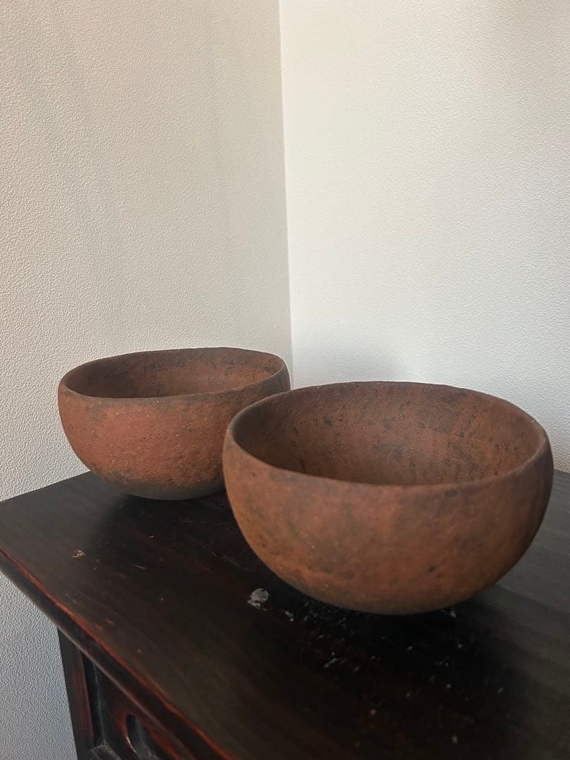 なっき　新品未使用　入手困難　人気陶芸作家　高田かえさん　茶土ドラ鉢　大