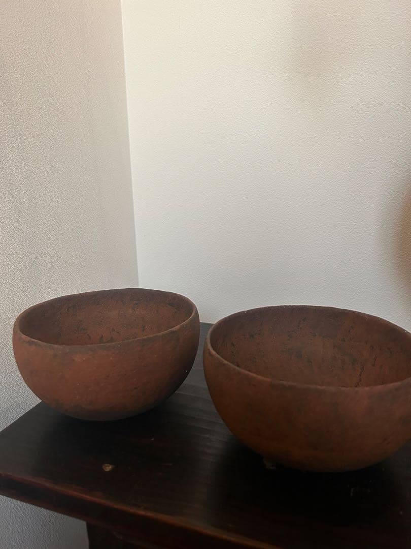 なっき　新品未使用　入手困難　人気陶芸作家　高田かえさん　茶土ドラ鉢　大