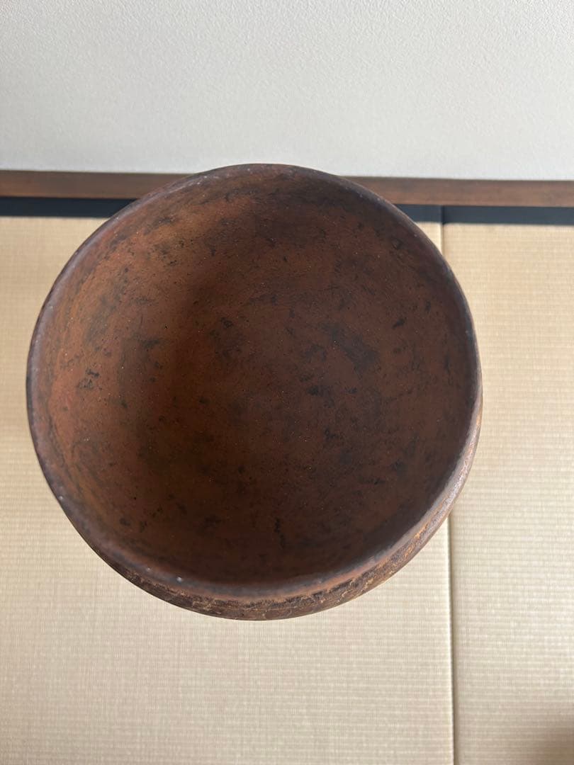 なっき　新品未使用　入手困難　人気陶芸作家　高田かえさん　茶土ドラ鉢　大