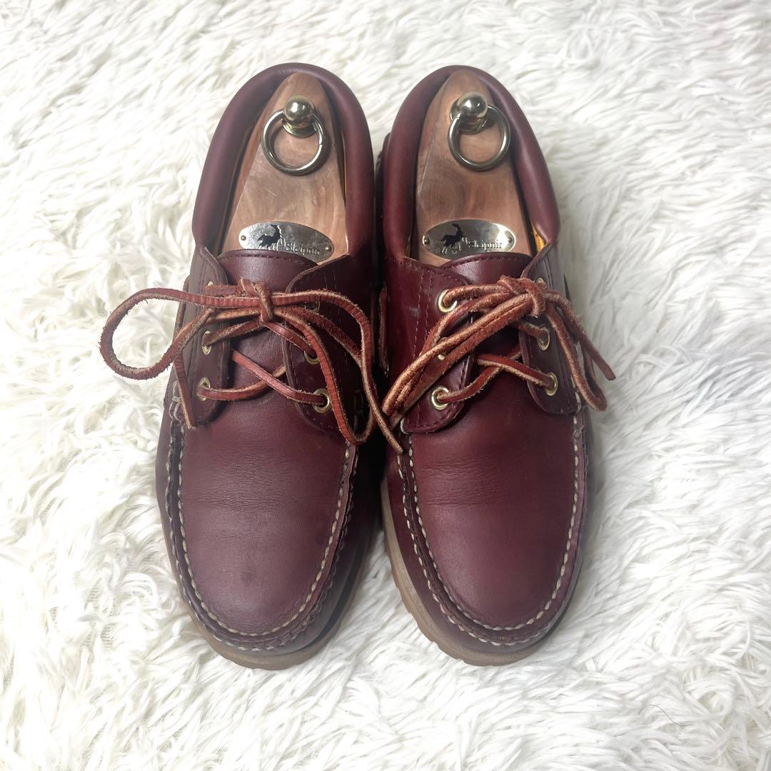 【美品】 REGAL リーガル デッキシューズ JE-38 25cm 3eye