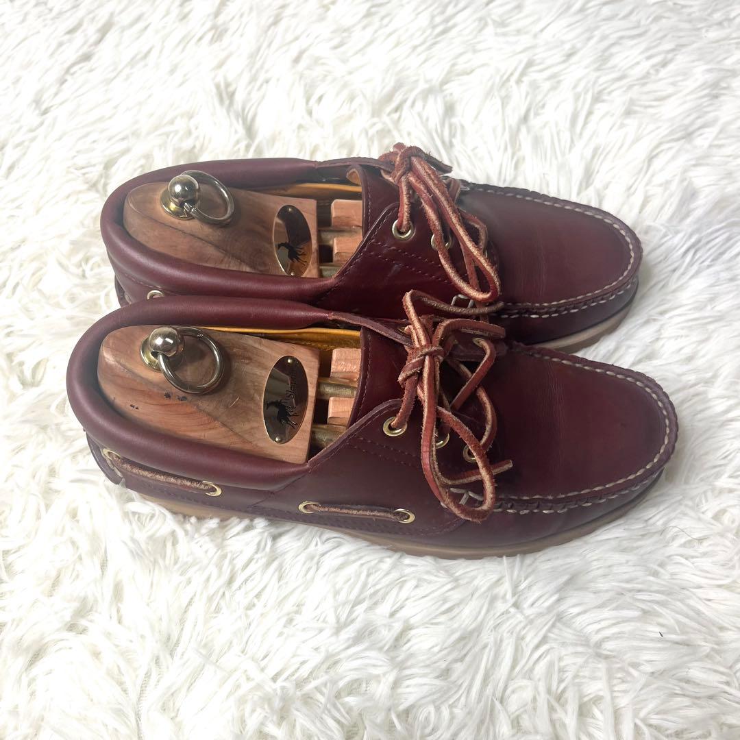 【美品】 REGAL リーガル デッキシューズ JE-38 25cm 3eye