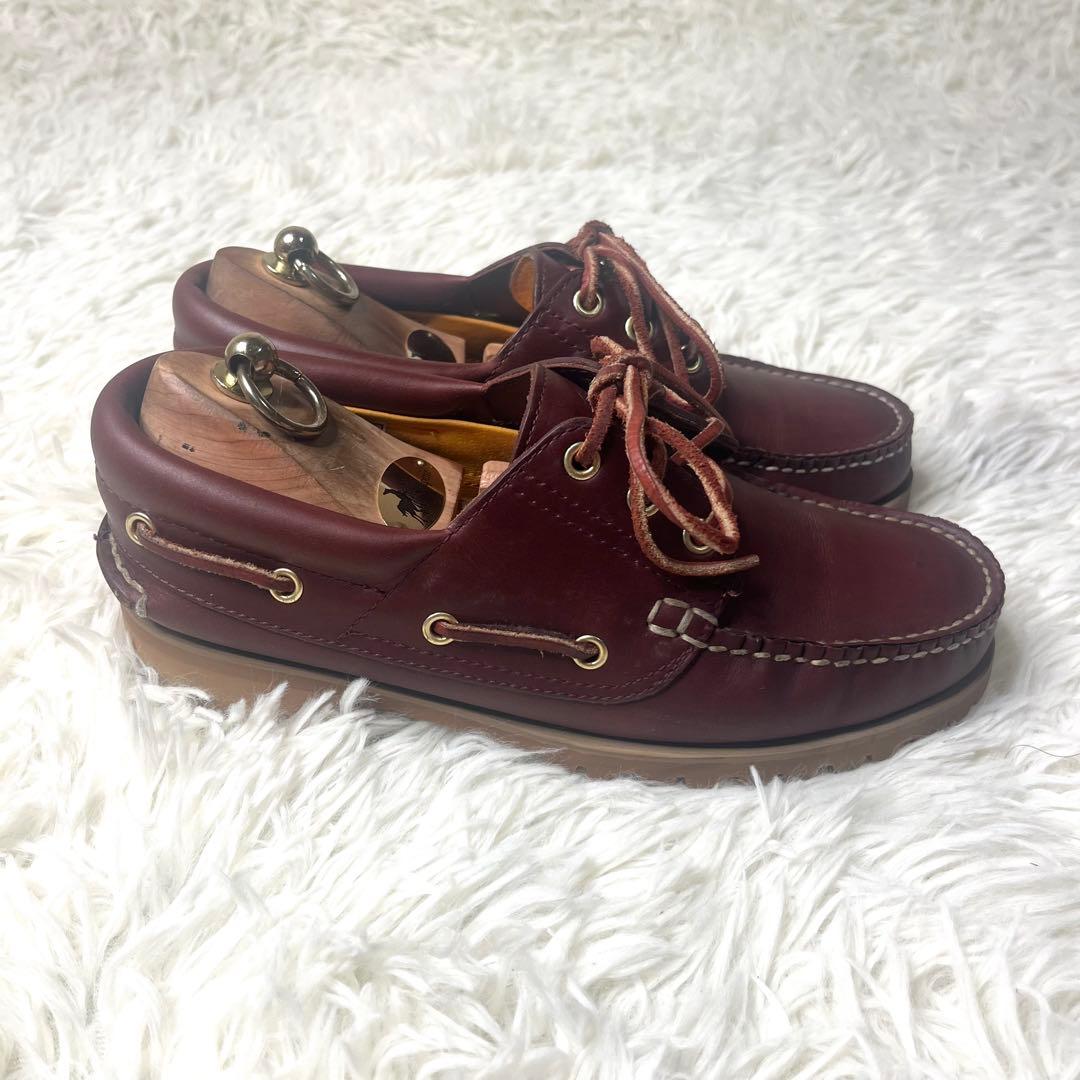 【美品】 REGAL リーガル デッキシューズ JE-38 25cm 3eye