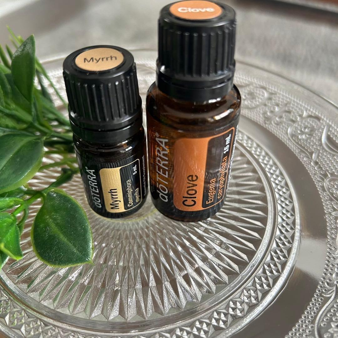 doTERRA クローブ ミルラ エッセンシャルオイル　年末限定値下げ‼️‼️