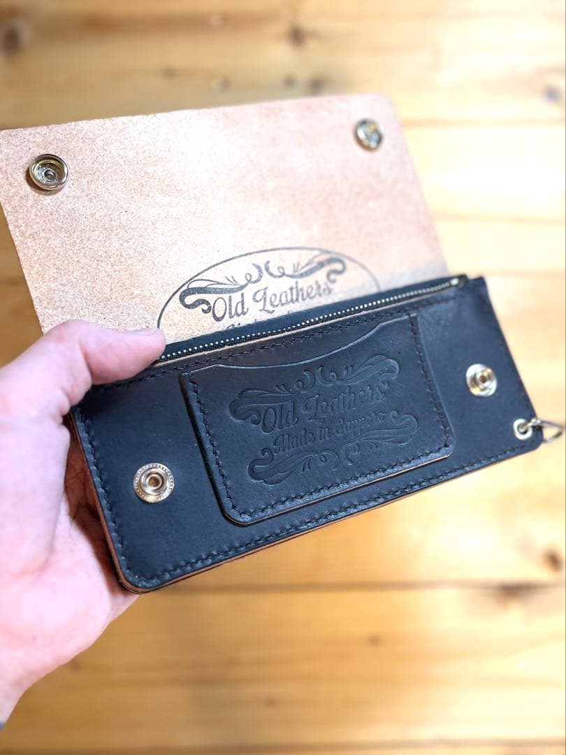 トラッカーウォレット TW-01 茶芯 ニッケル