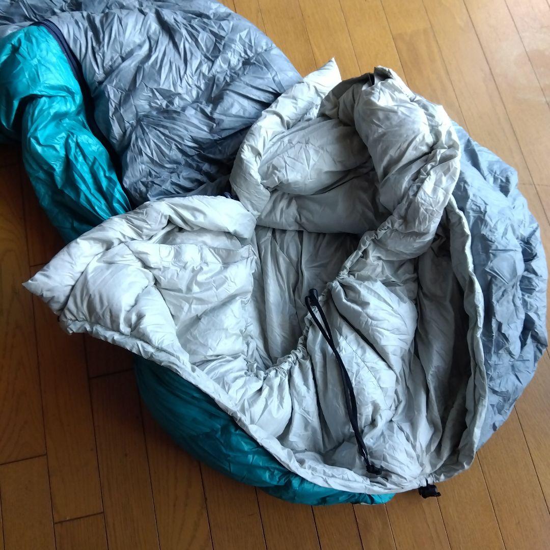 シュラフ 寝袋【ZONE 秀山荘】スーパーダウン600 登山 冬山 キャンプ