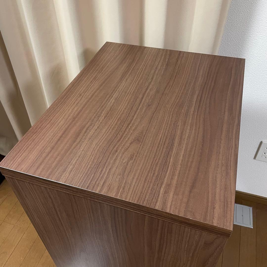 美品　丸繁木工　COMO 604 4段チェスト　プッシュタイプ　国産品　タンス