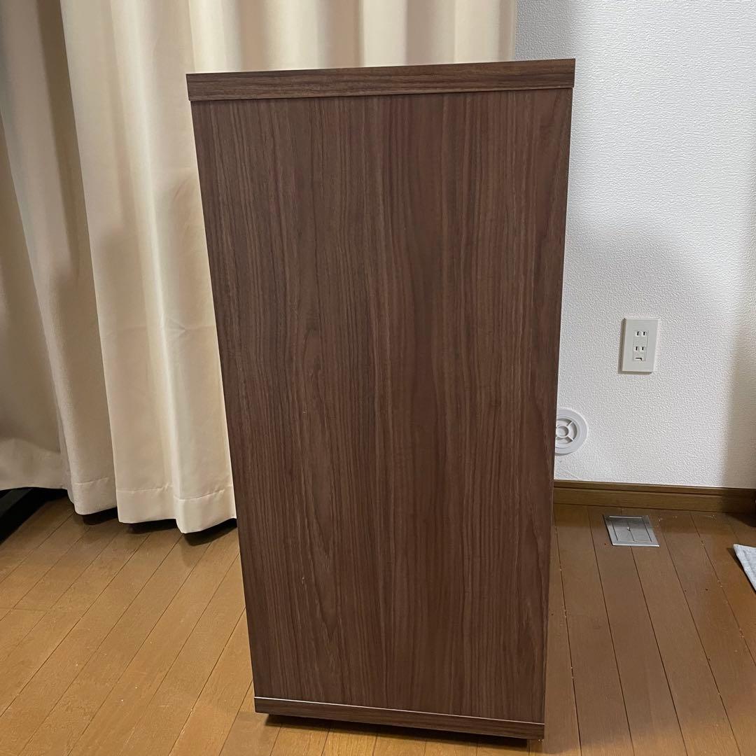 美品　丸繁木工　COMO 604 4段チェスト　プッシュタイプ　国産品　タンス