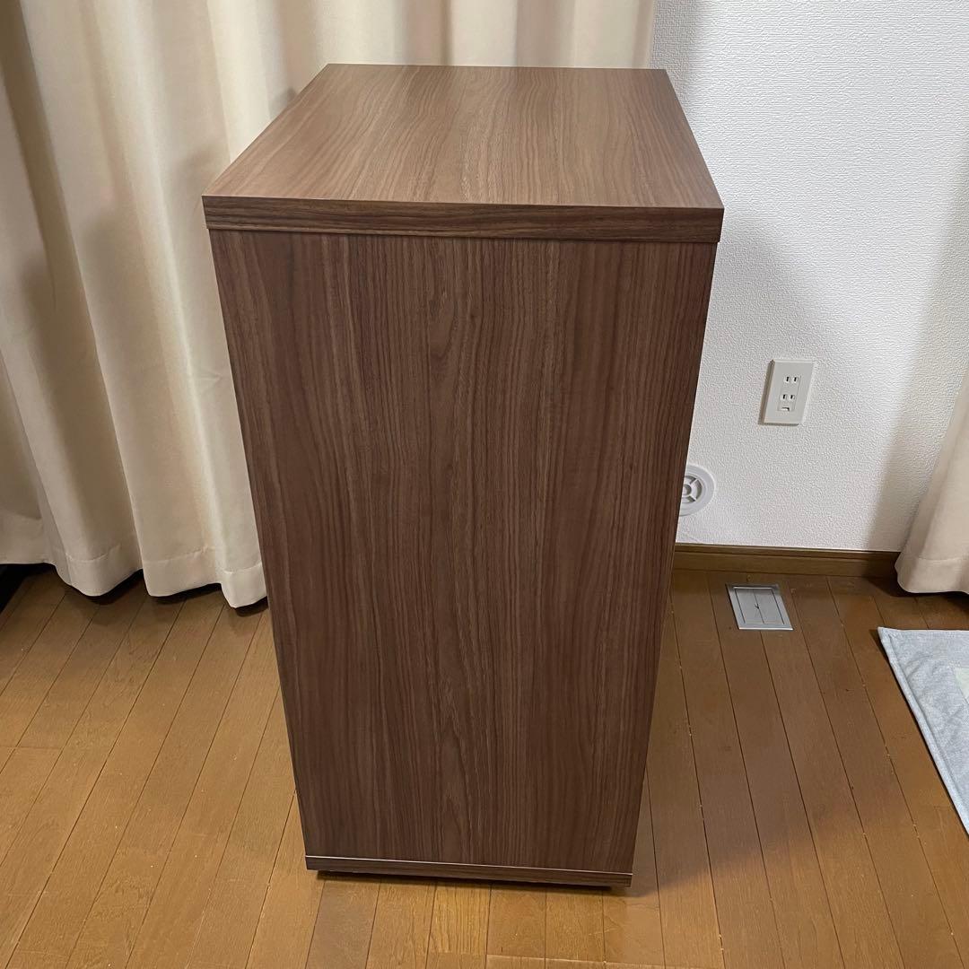 美品　丸繁木工　COMO 604 4段チェスト　プッシュタイプ　国産品　タンス