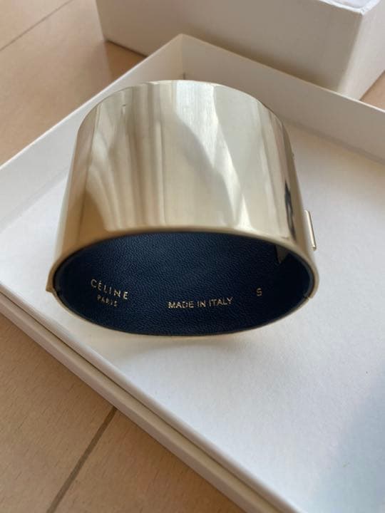 CELINE バングル　ゴールド size S