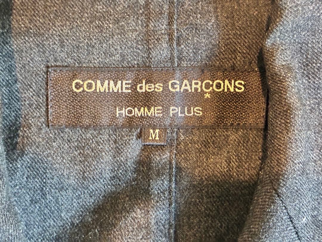 コムデギャルソン オム プリュス 袖ニット ドッキングジャケット