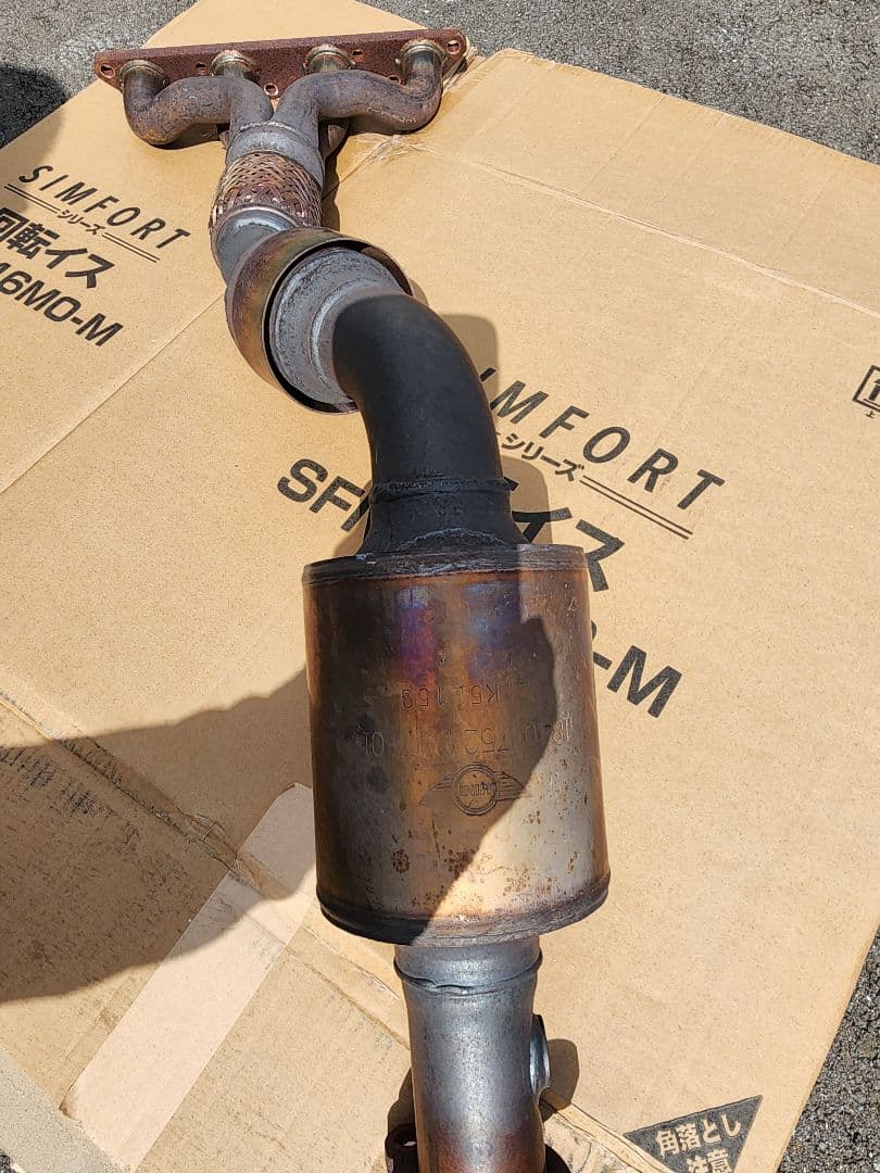 触媒付きエキゾーストマニホールド SFN-46MO-M　ミニクーパー　R50型