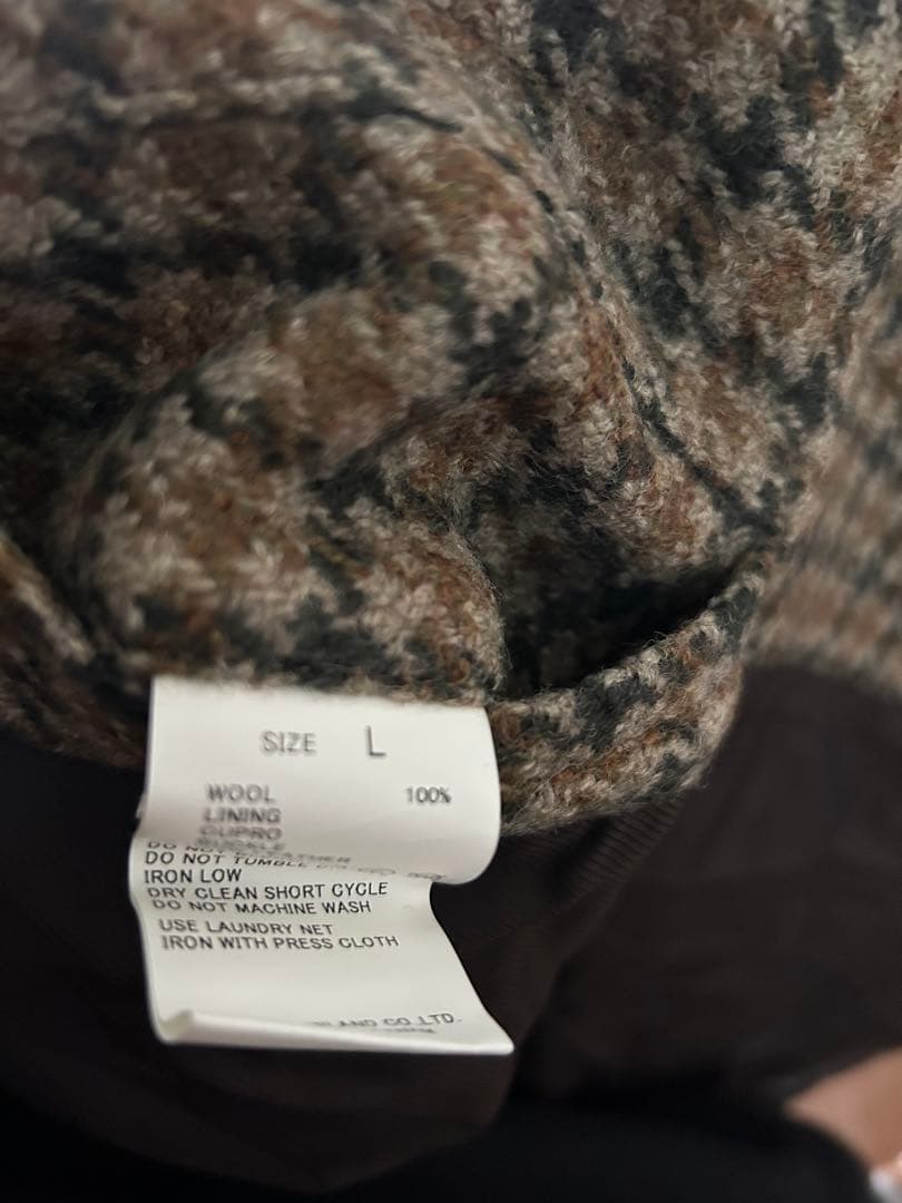 定価83600円 トゥモローランド ステンカラー コート チェスター