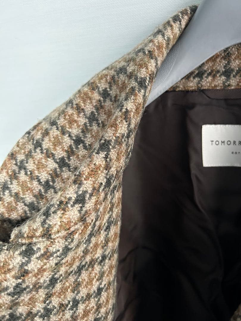 定価83600円 トゥモローランド ステンカラー コート チェスター