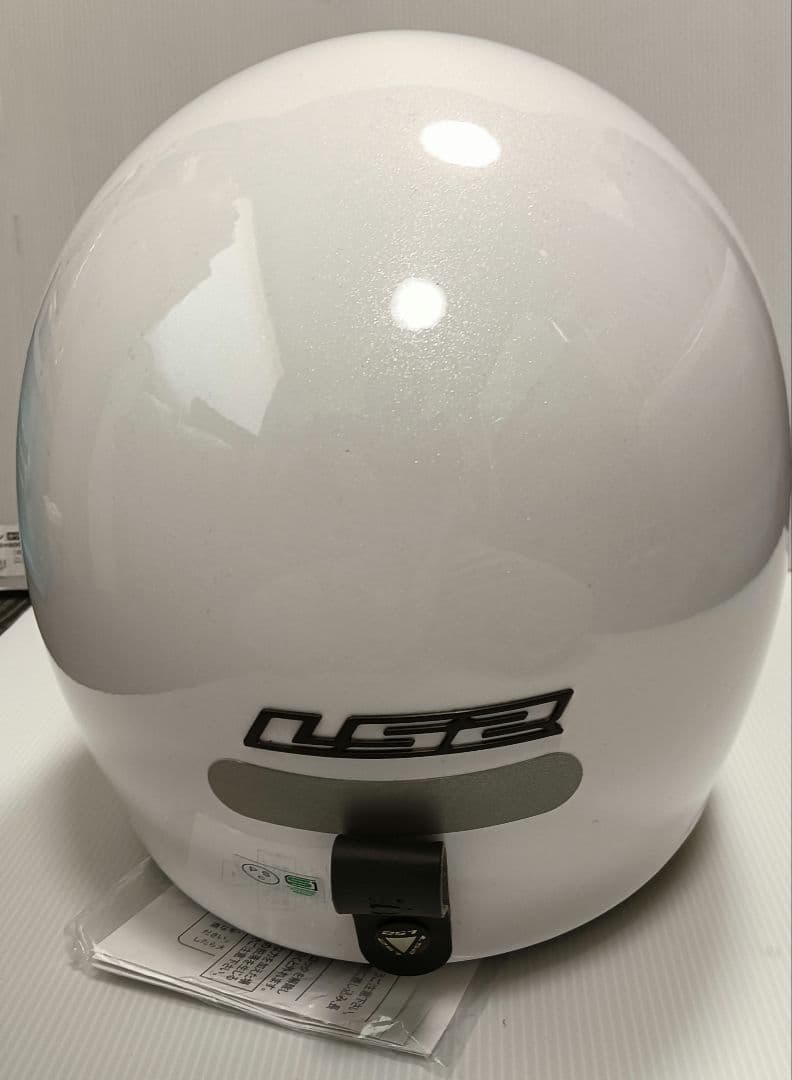 【未使用タグ付き】LS2 スピットファイア ホワイト　サイズＸL