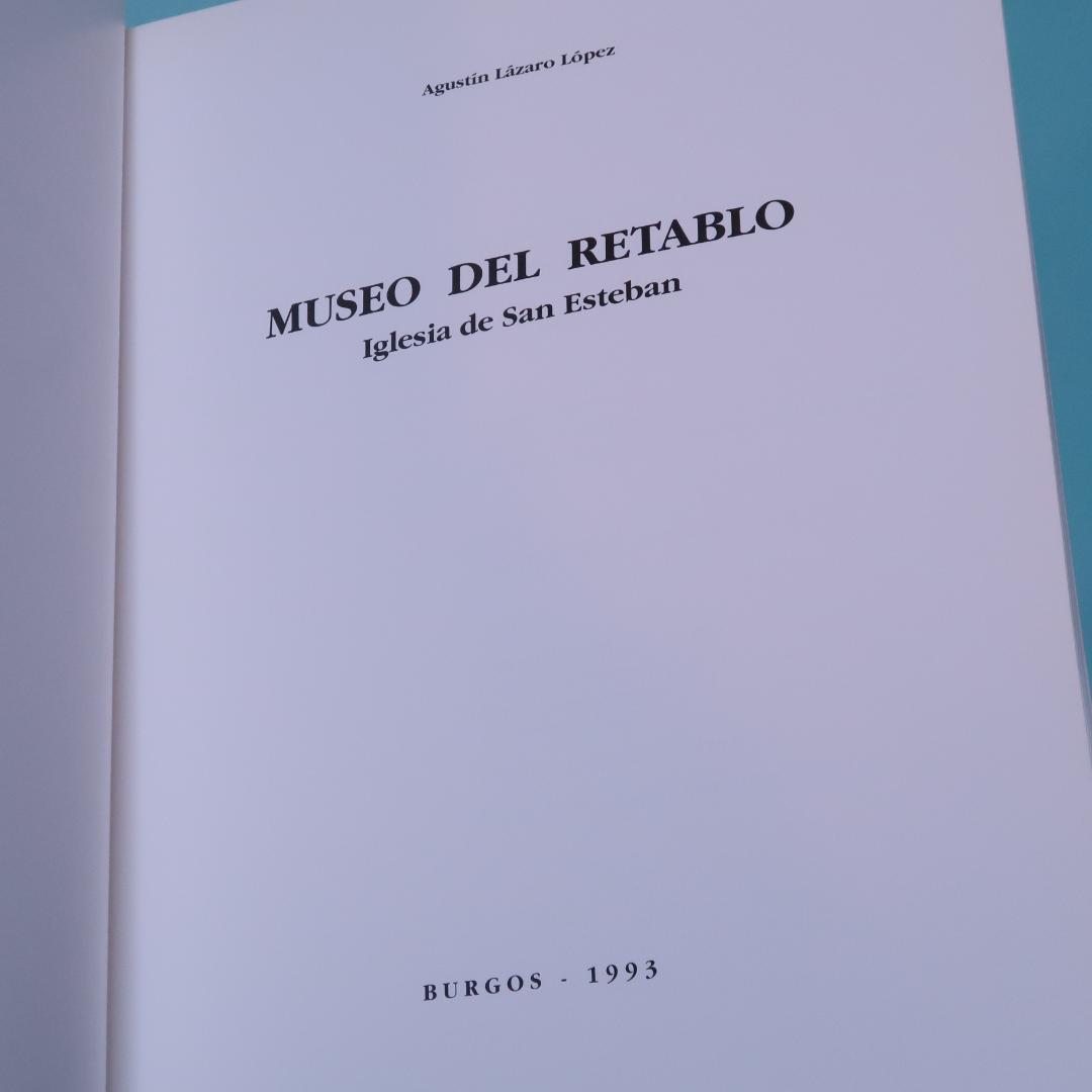 セール！ 洋書『レタブロ博物館　サン エステバン教会　ブルゴス』世界遺産、祭壇