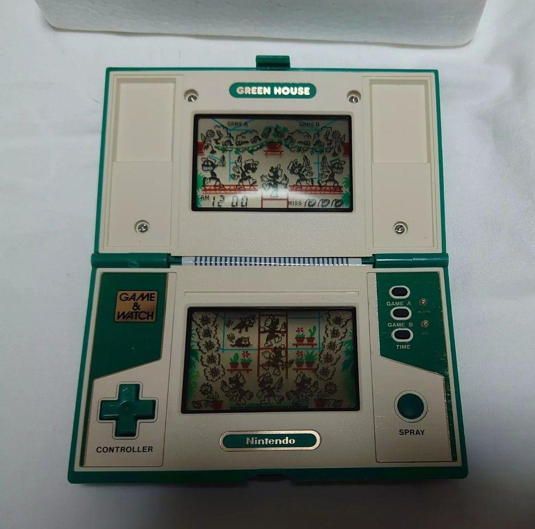 Nintendo Game & Watch Green House 箱付 動作品