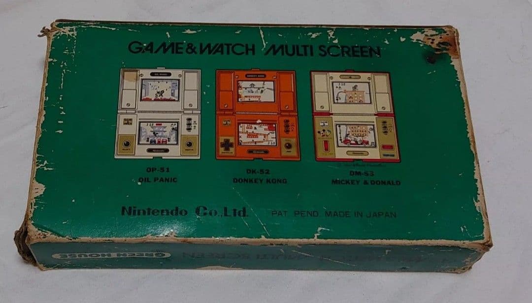 Nintendo Game & Watch Green House 箱付 動作品