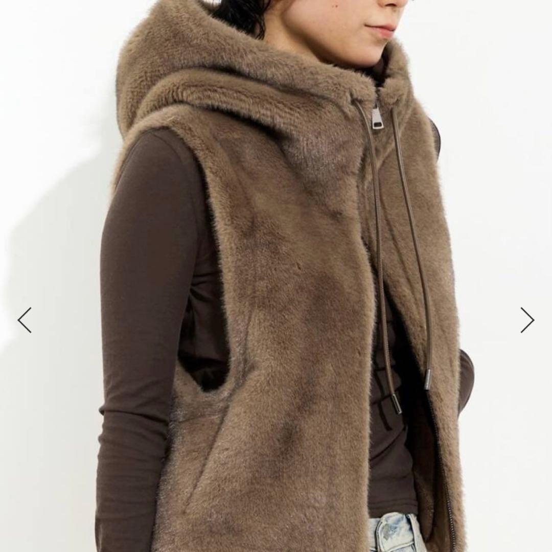 アパルトモン　LOU ANDREA ルーアンドレア HOOD VEST