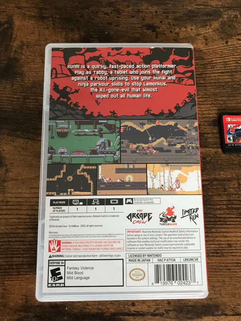 Kunai クナイ　日本非発売 スィッチ