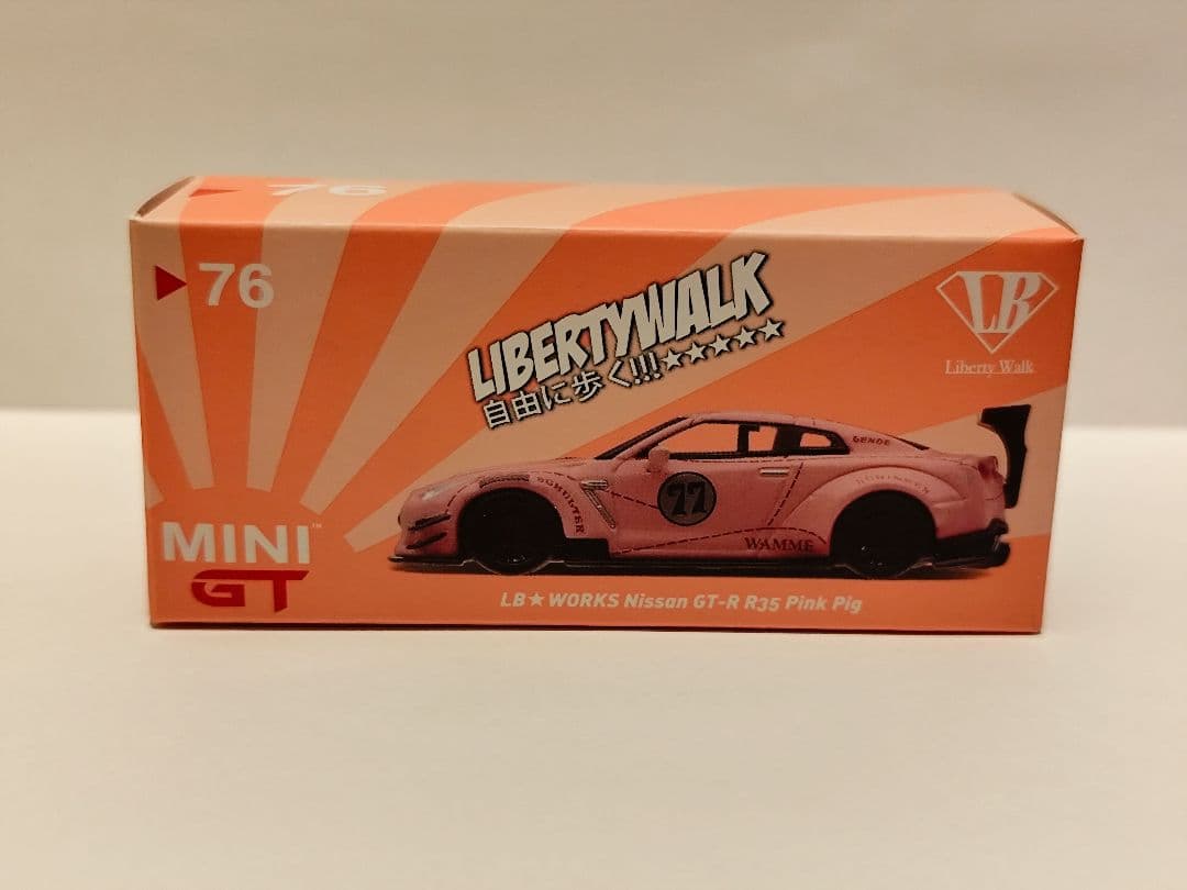 Minigt 1/64 LB★WORKS GT-R Pink Pig RHD