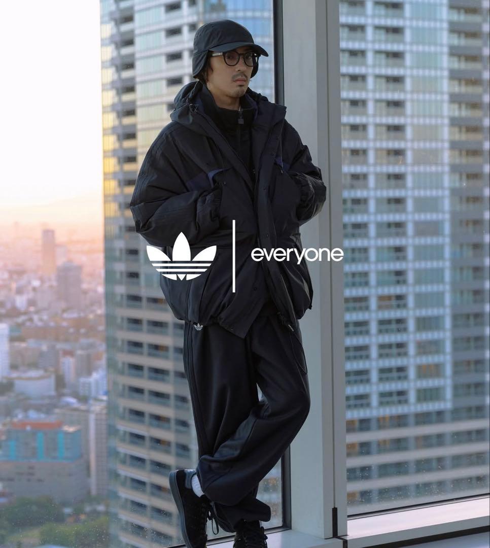 everyone adidas TRACK PANT 黒 M