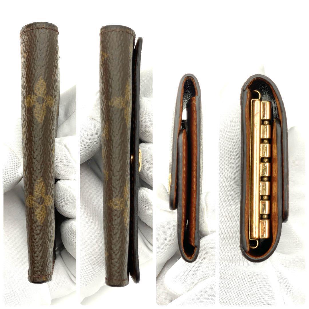 【極上美品】ルイヴィトン モノグラム キーケース ミュルティクレ6　6連　茶色