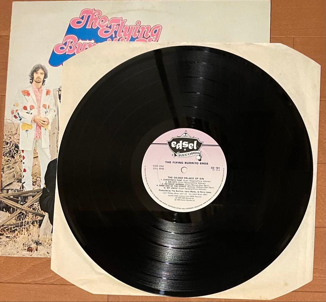希少盤LP　フライング・ブリトー・ブラザーズ グラム・パーソンズ　二枚セット