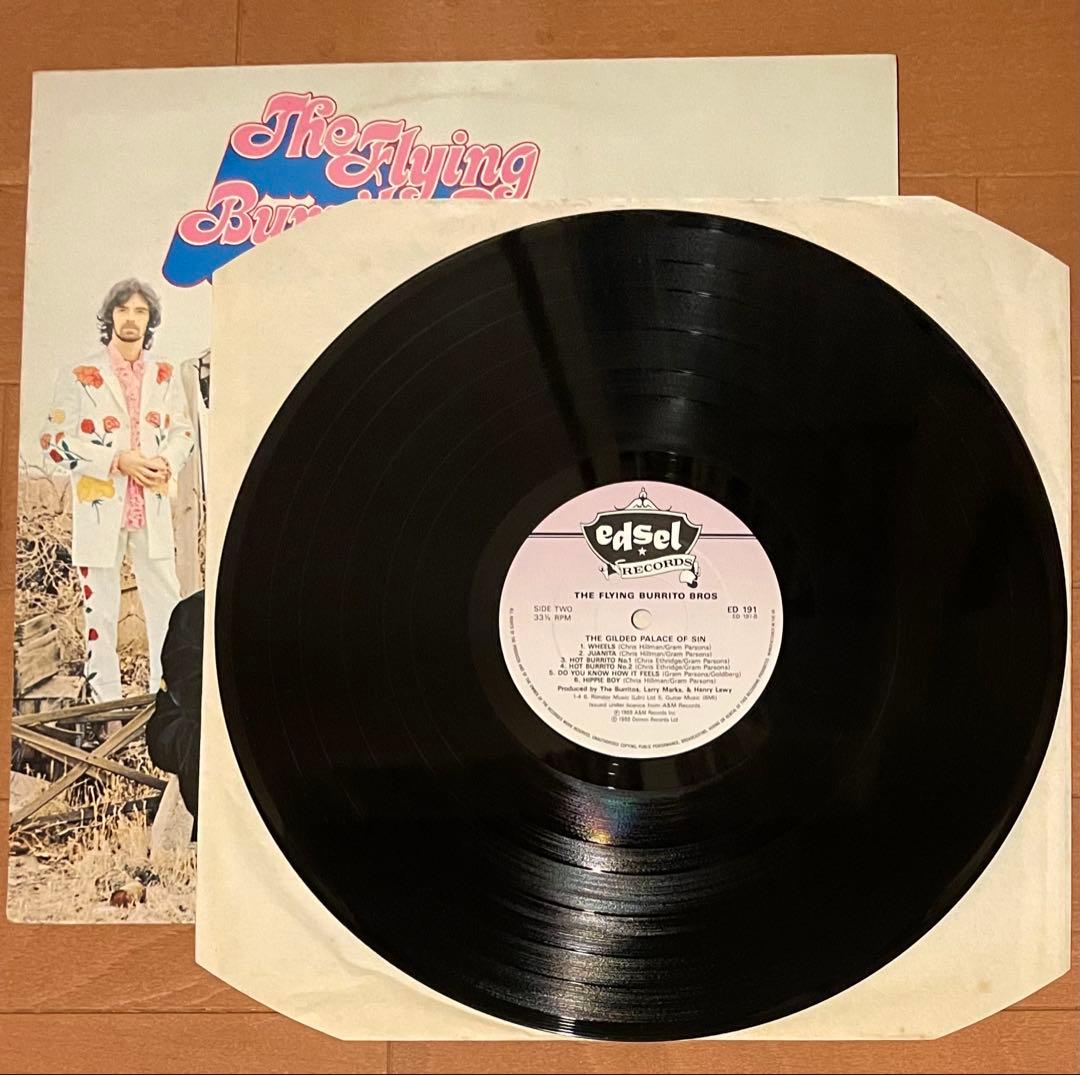 希少盤LP　フライング・ブリトー・ブラザーズ グラム・パーソンズ　二枚セット