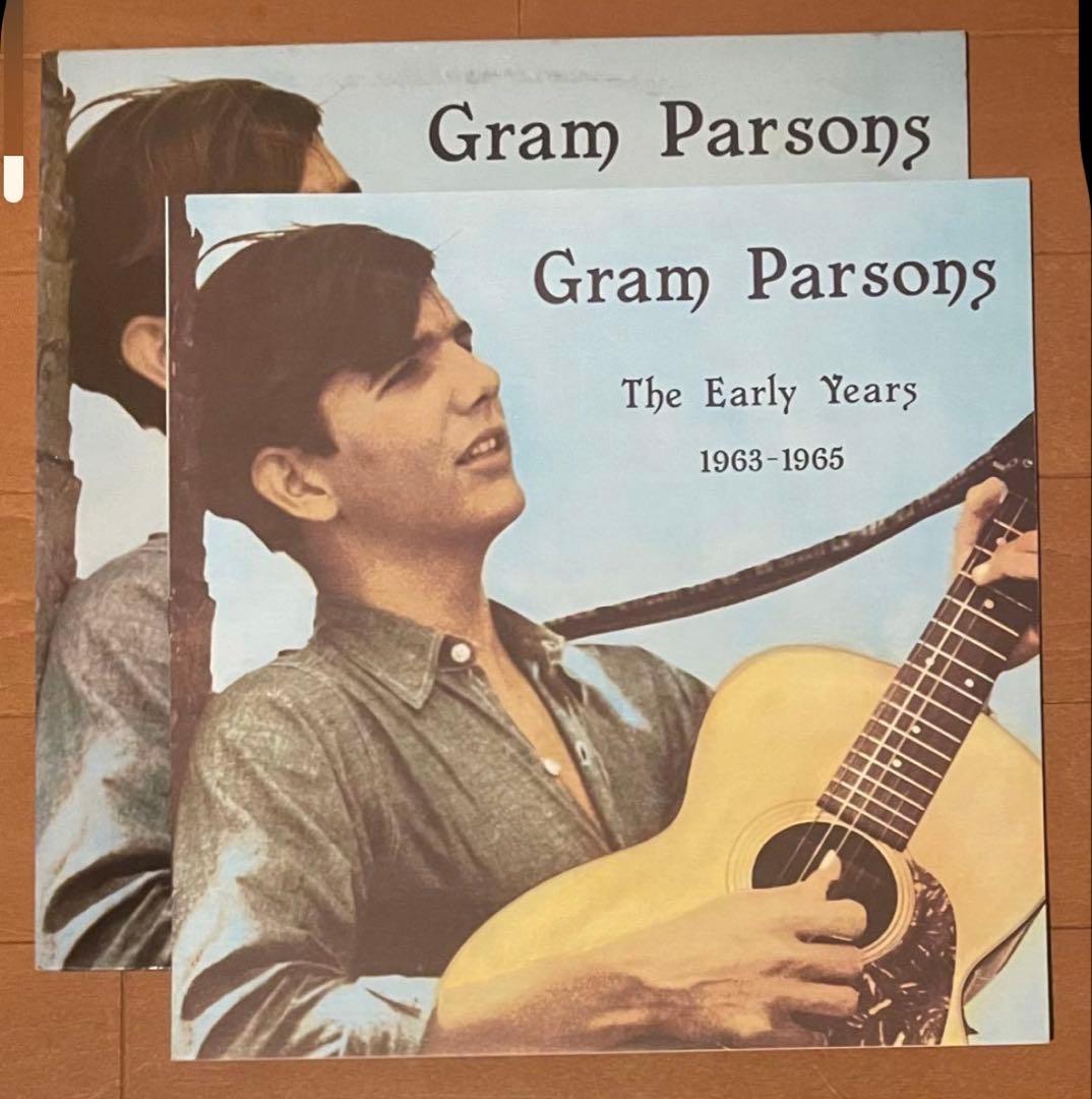 希少盤LP　フライング・ブリトー・ブラザーズ グラム・パーソンズ　二枚セット