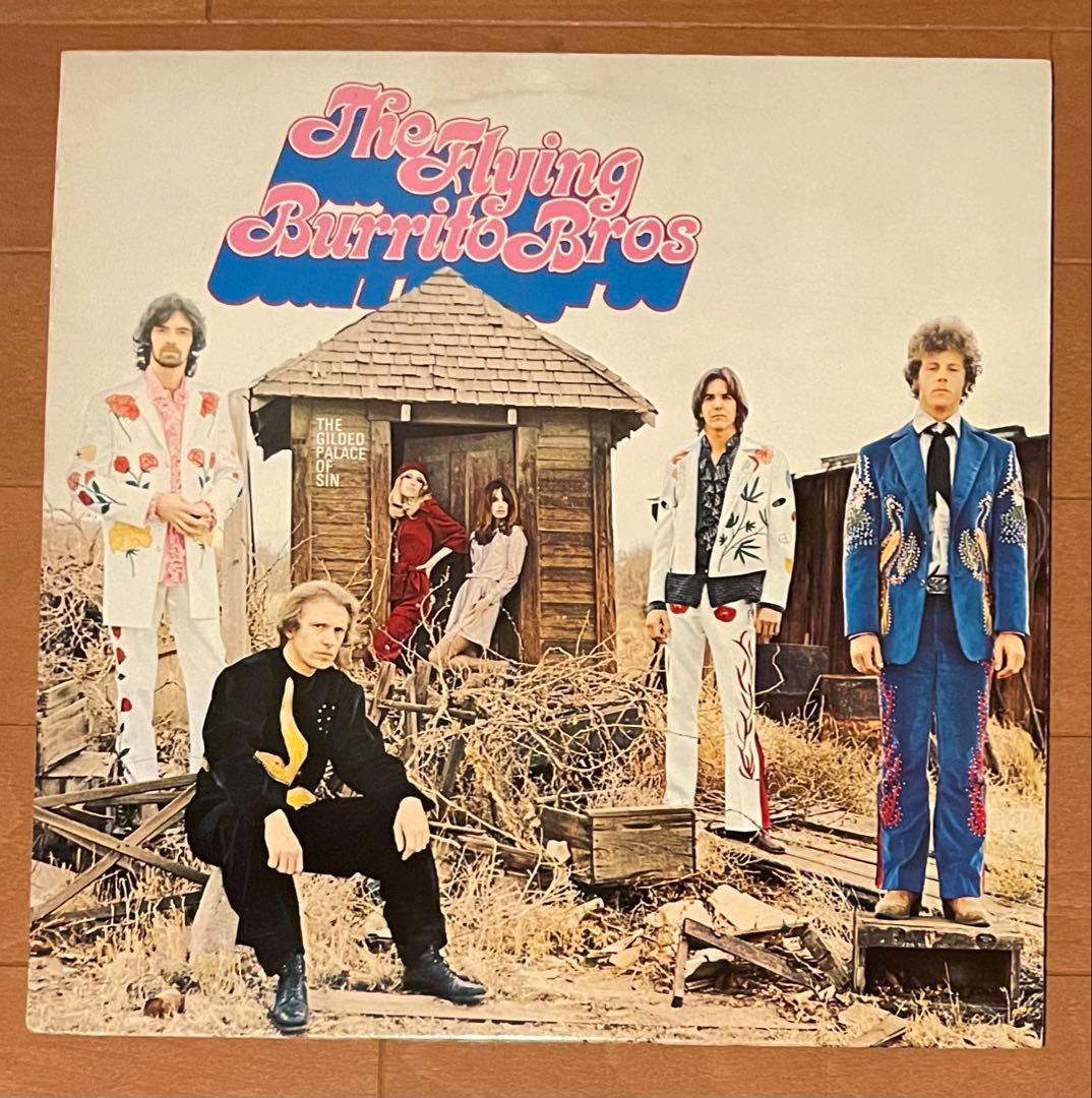 希少盤LP　フライング・ブリトー・ブラザーズ グラム・パーソンズ　二枚セット