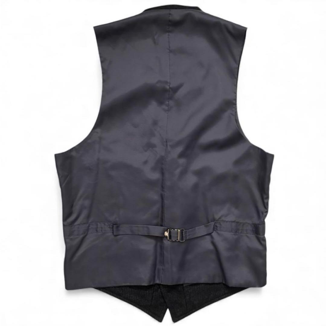 【美品】J. PRESS スリーピース スーツ グレー 毛 100% ストライプ