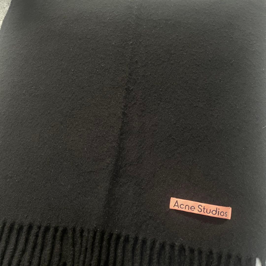 Acne Studios マフラー ストール ブラック