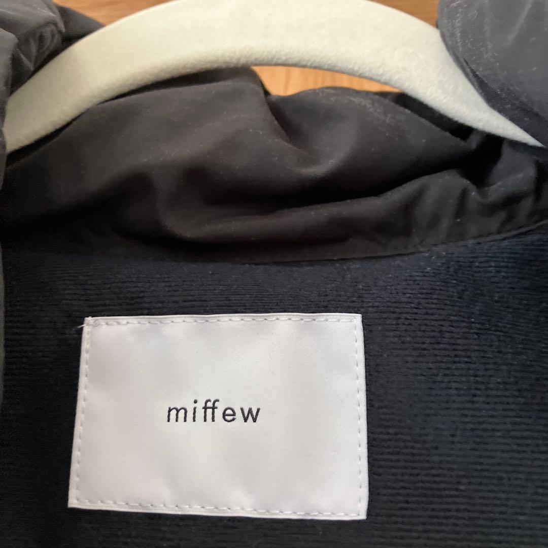 miffew ダウンベスト ブラック　サイズ2
