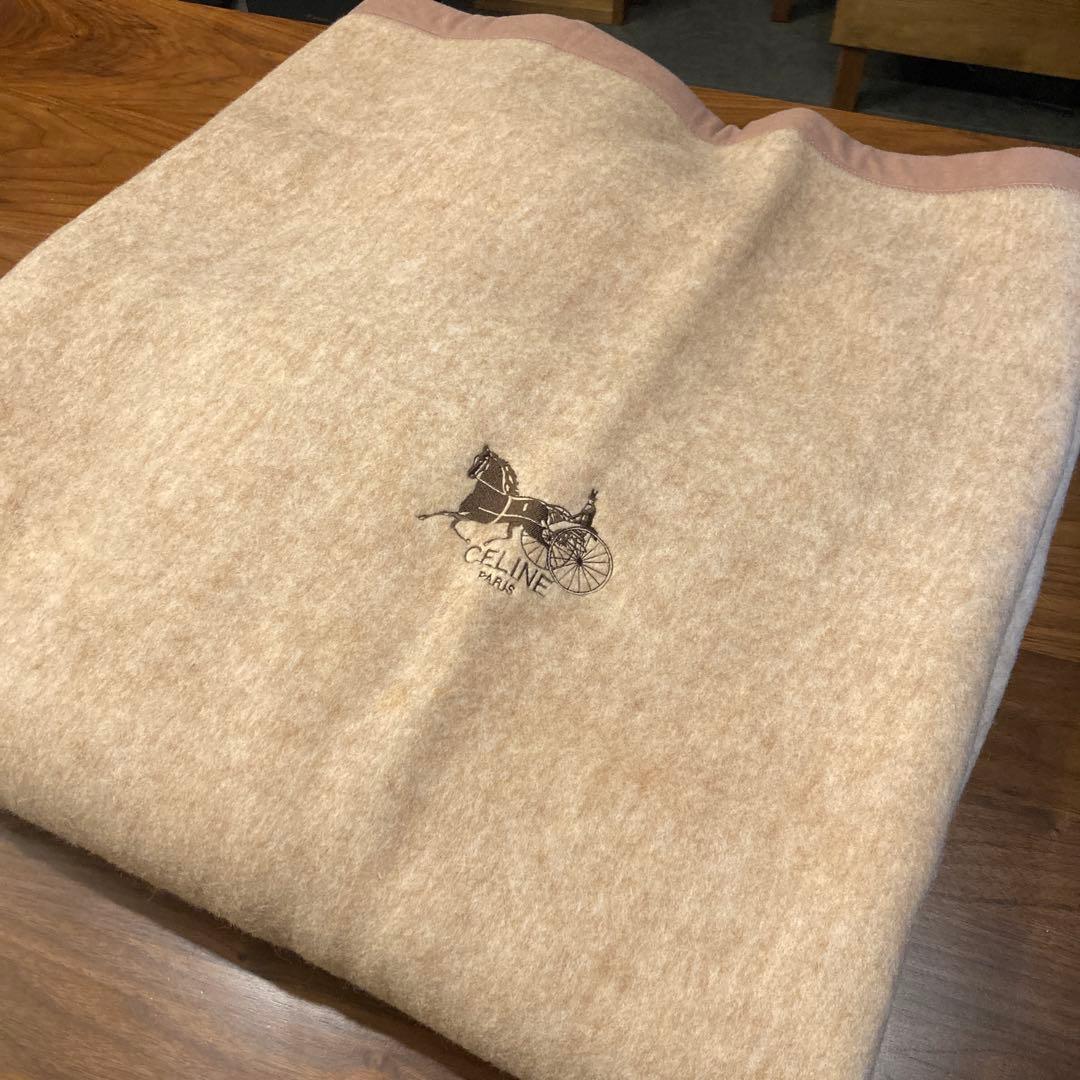 未使用　セリーヌ CELINE 毛布　大判