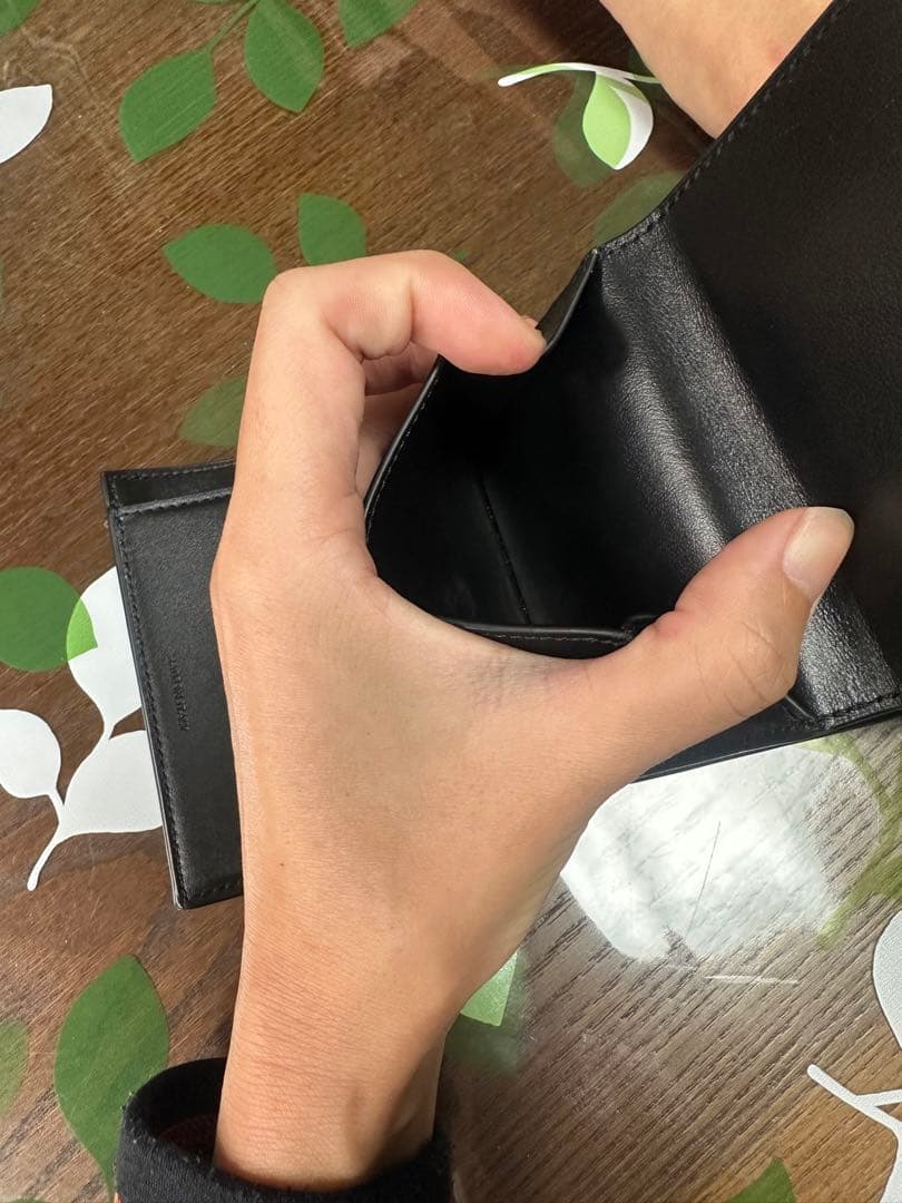 CELINE ブラック 三つ折り財布