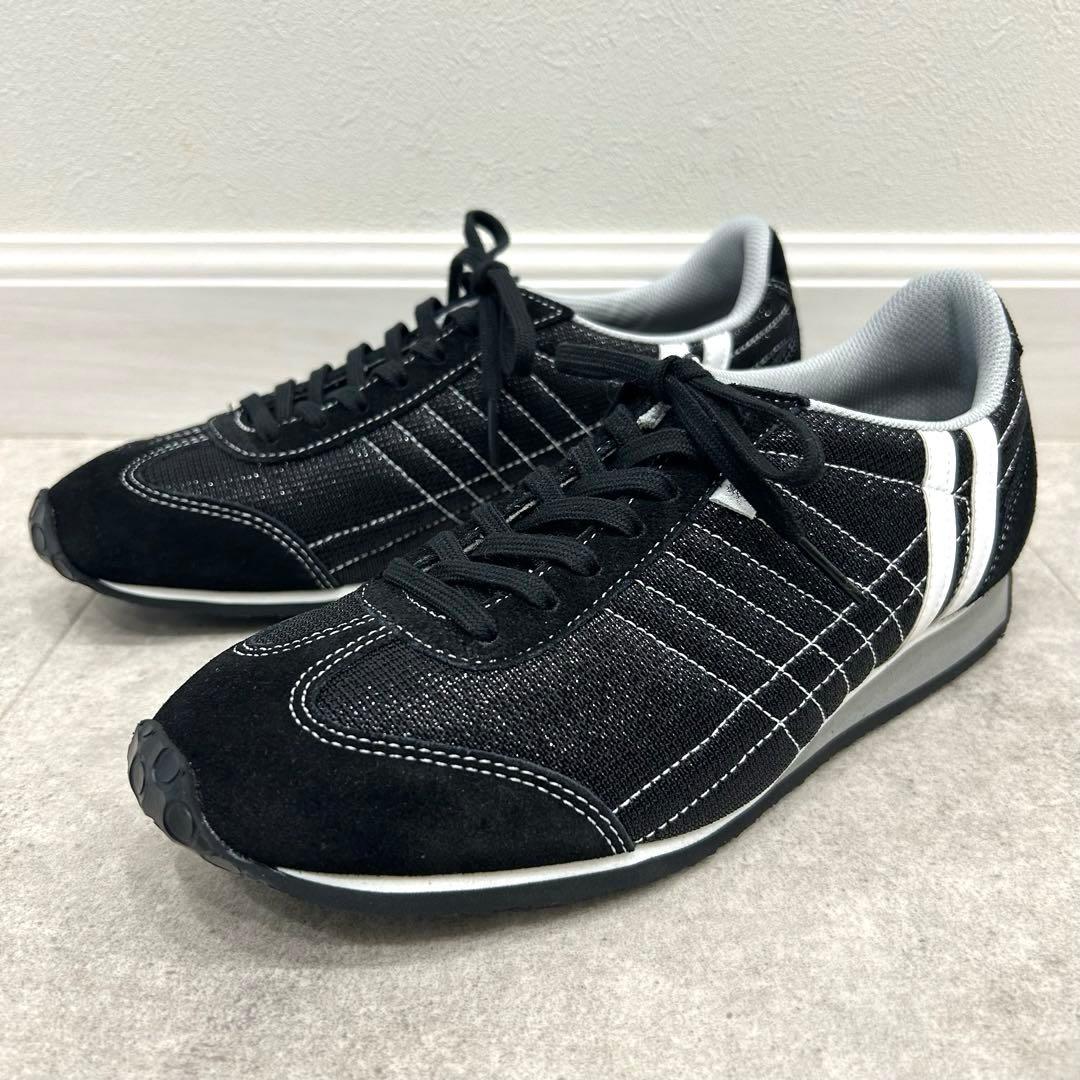 PATRICK パトリック アイリス シャイニー I-SHINY 黒 38