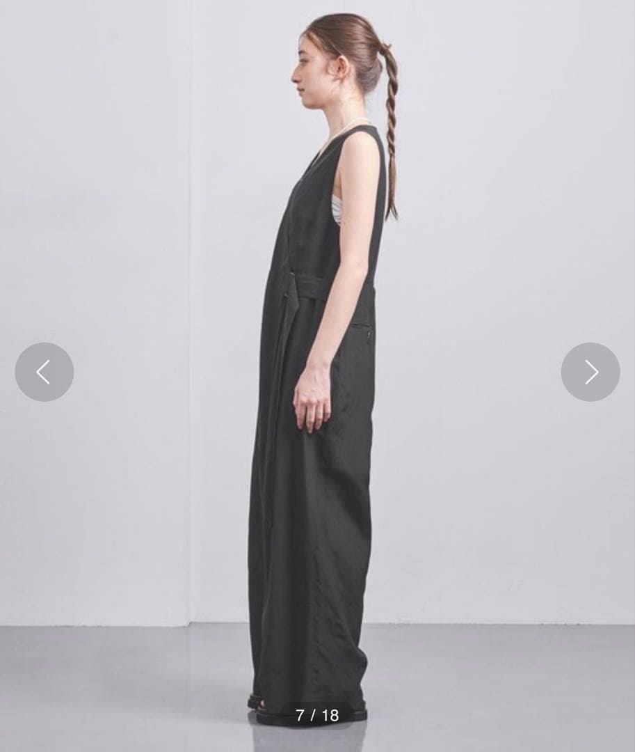 SACRA サクラ　レーヨン リネン タンブル オールインワン