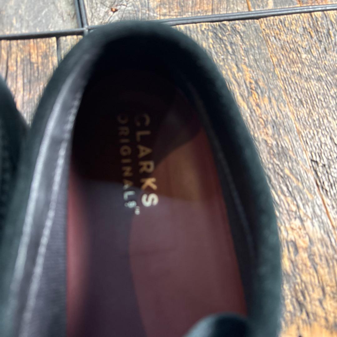 古着　クラークス　ワラビー　ゴアテックス　28cm ブラック　レースおまけ