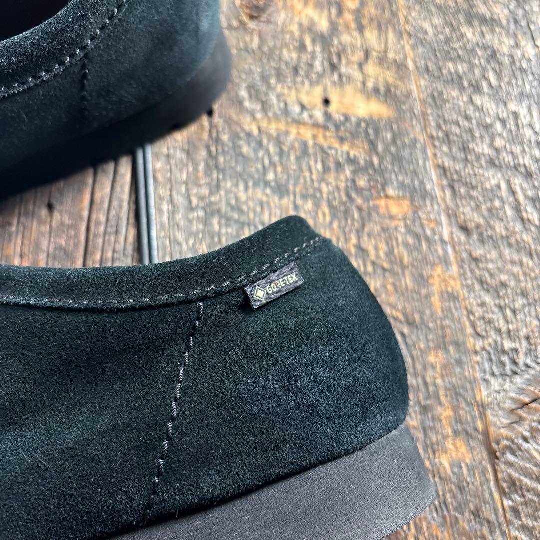 古着　クラークス　ワラビー　ゴアテックス　28cm ブラック　レースおまけ