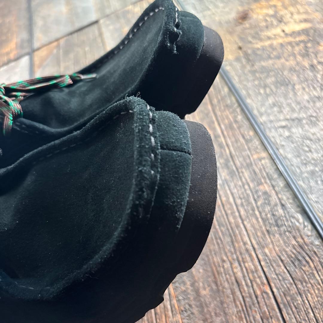 古着　クラークス　ワラビー　ゴアテックス　28cm ブラック　レースおまけ