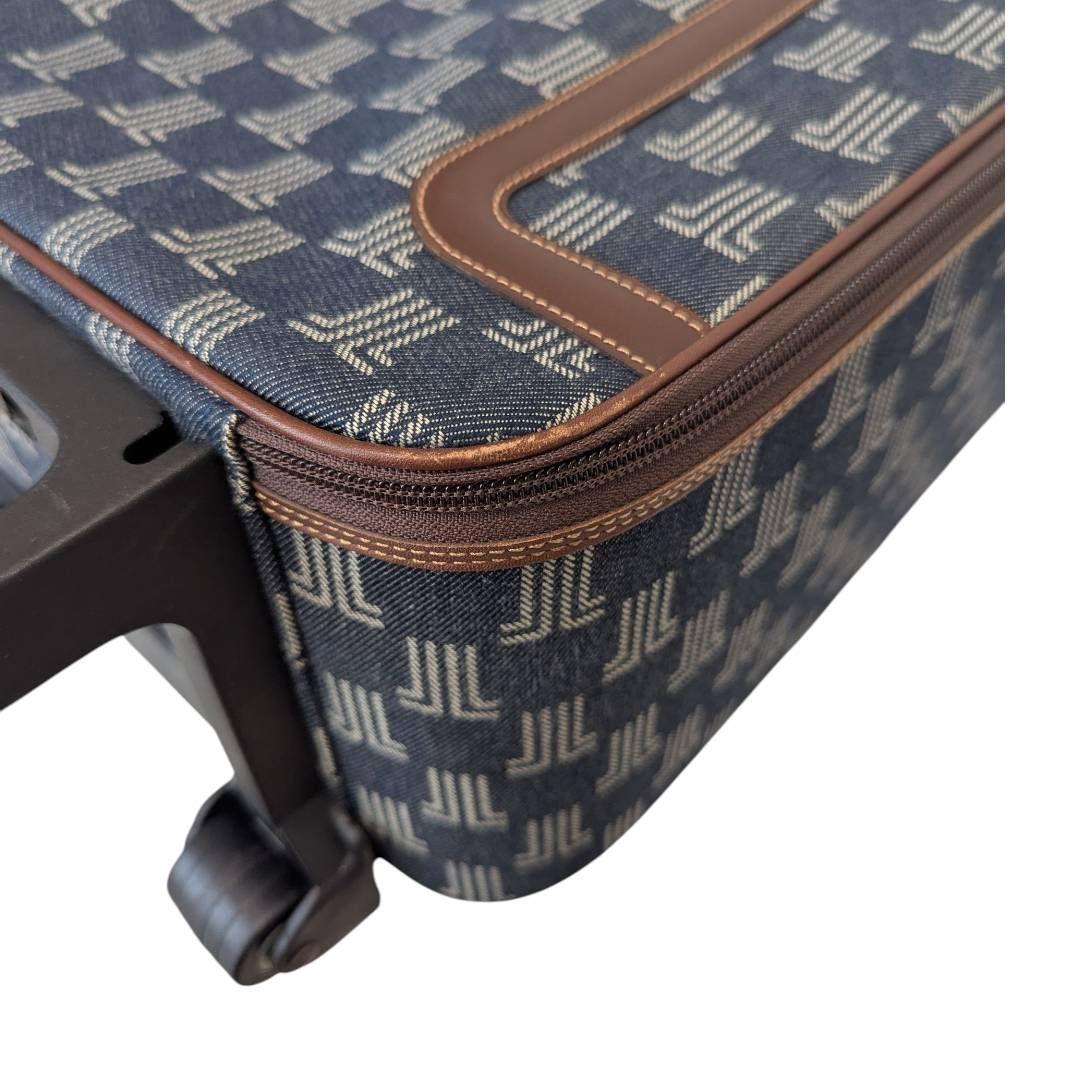 極美品☆激レア☆ランバン　キャリーバッグ　モノグラム　総柄　レザー