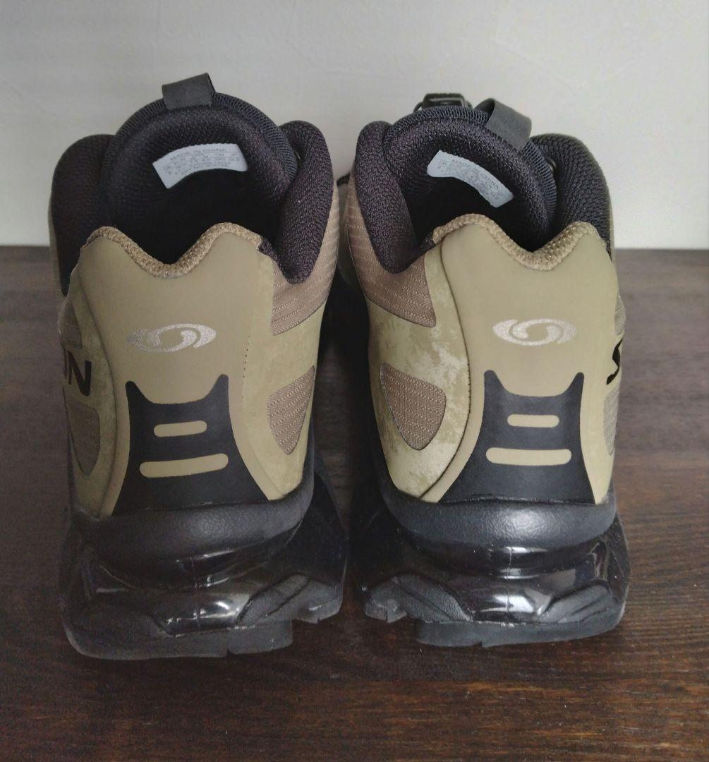 Salomon XT-4 スニーカー オリーブ 24.5cm