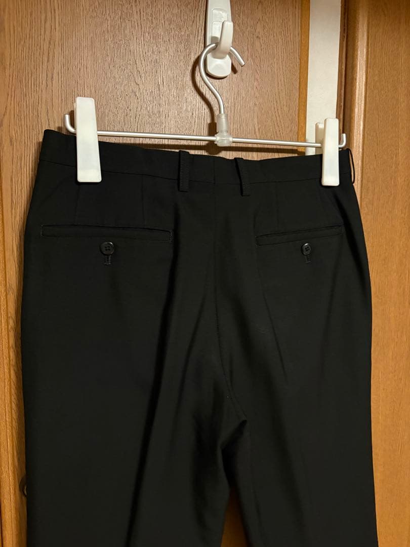 LAD MUSICIAN　スリムフレアスラックス　44 ブラック