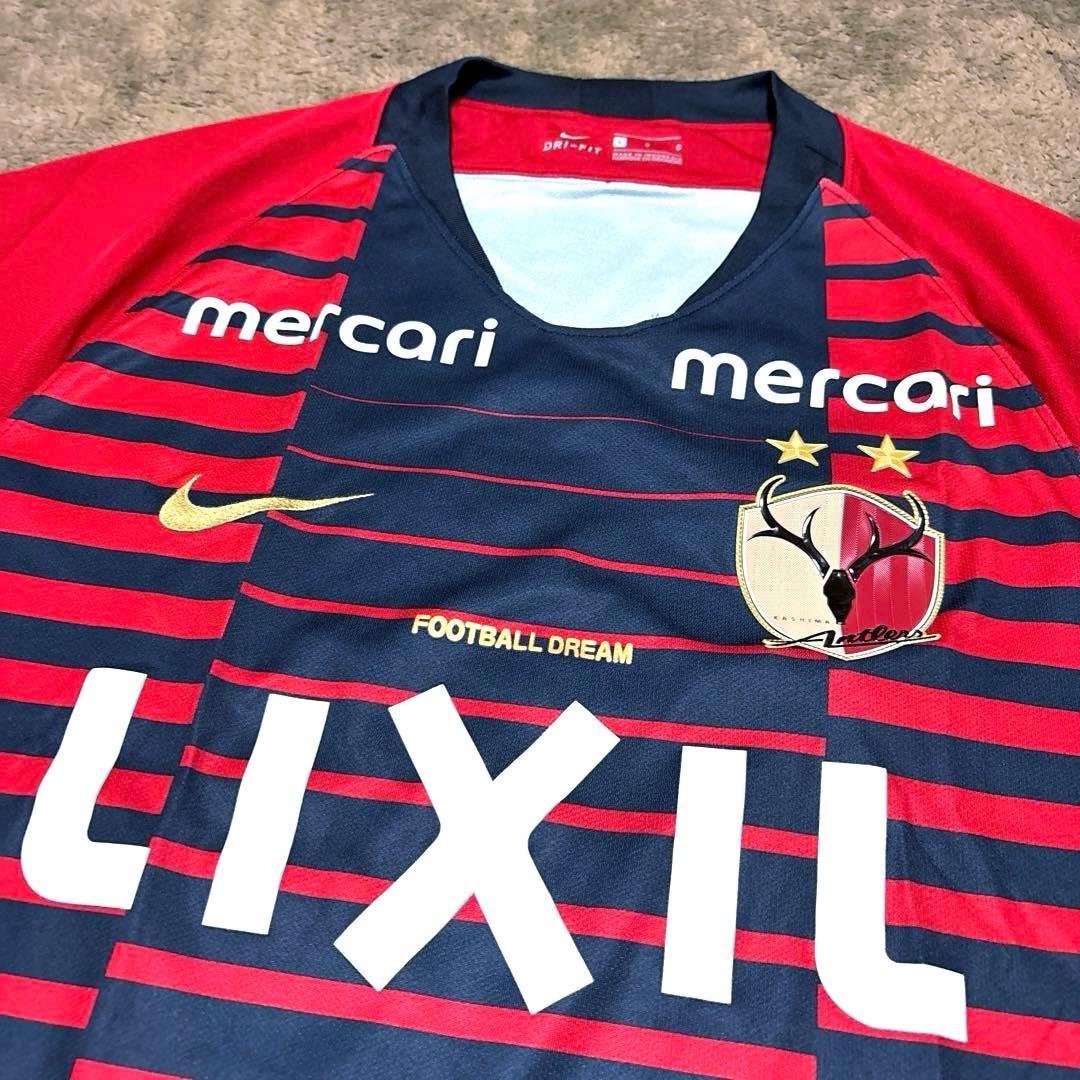 【美品】鹿島アントラーズ 安部裕葵 背番号10 2019ホーム ナイキ Lサイズ