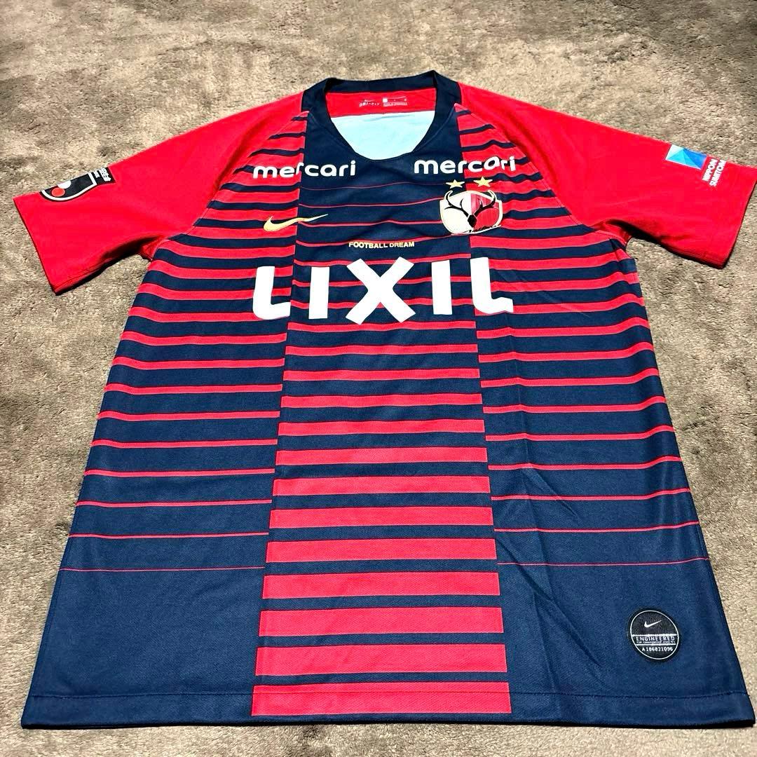 【美品】鹿島アントラーズ 安部裕葵 背番号10 2019ホーム ナイキ Lサイズ