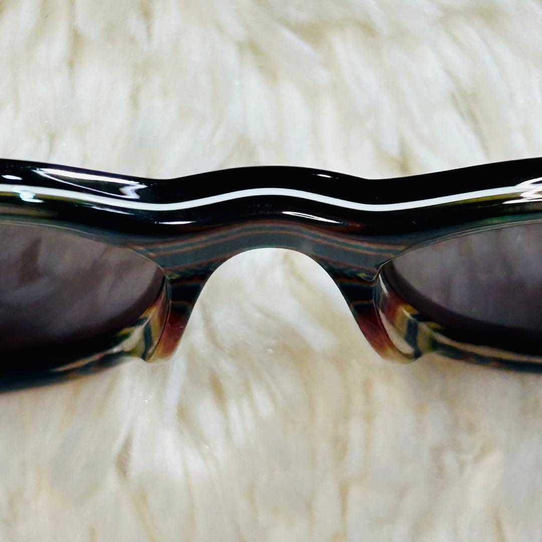 松尾泰明様用☆極美品☆シュウッド × ペンドルトン サングラス ブラックウッド調