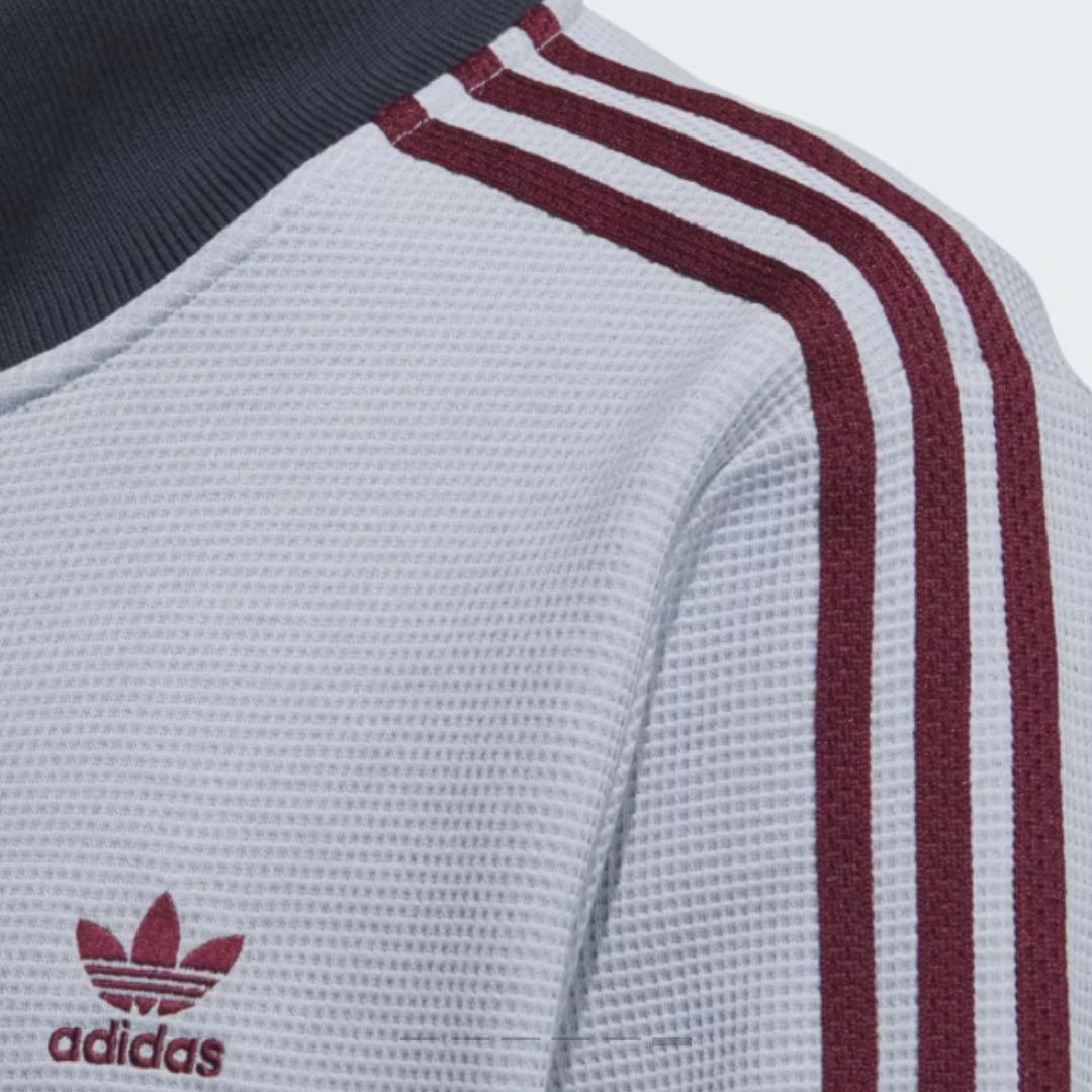 日本未発売カラーXL⭐️adidasアディカラー トラックトップ ワッフル グレー