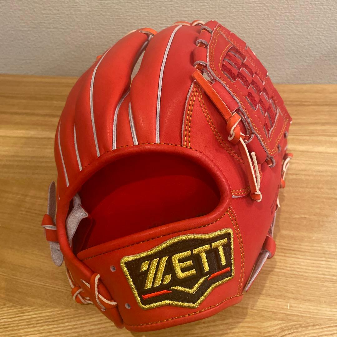 ゼット　軟式　グラブ　プロステイタス　内野手用　源田　グローブ