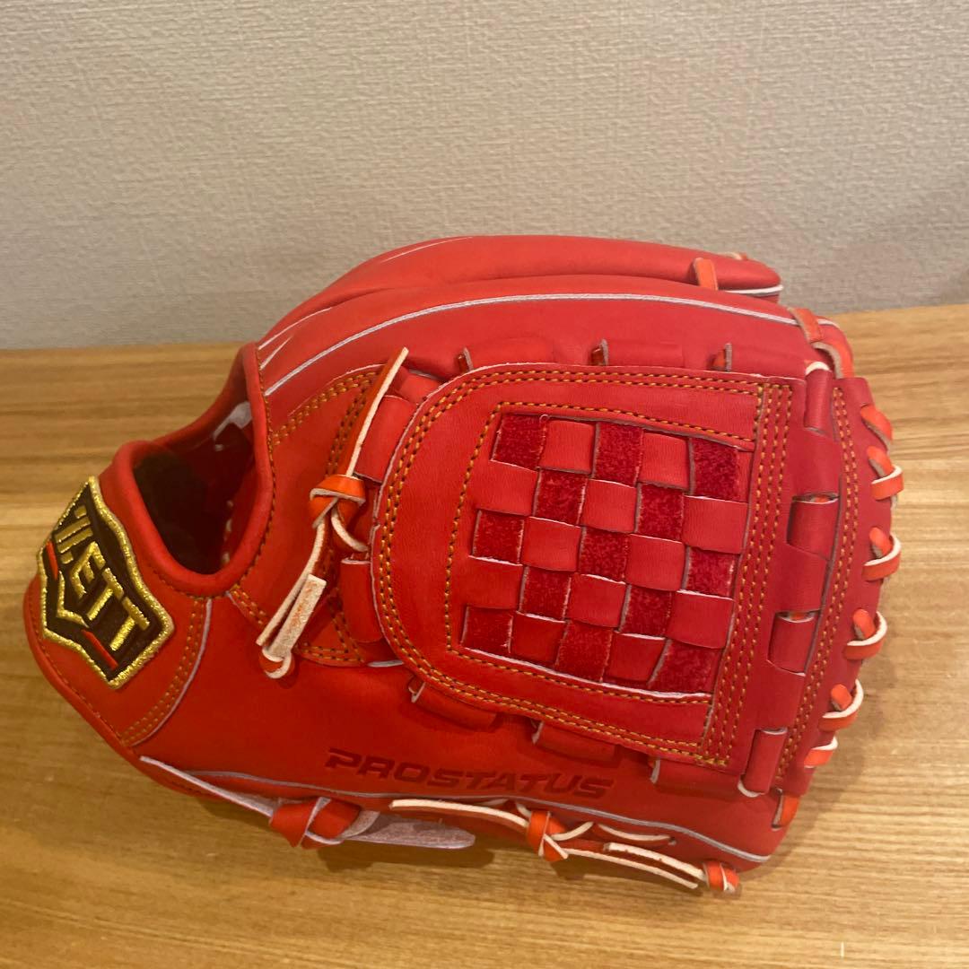 ゼット　軟式　グラブ　プロステイタス　内野手用　源田　グローブ